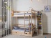 Детская кровать Bombus Felicita (двухъярусная, с ящиками; натуральный) мни (0)