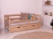Детская кровать Bombus Sogni D`Oro (софа, с ящиками; натуральный) мни (0)