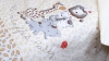 Детское постельное бельё L`Abeille Вечеринка маленького жирафа мни (4)