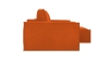 Диван Bombus Добрыня-мини угловой еврокнижка (оранжевый) мни (5)