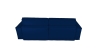 Диван Bombus Руслан-мини угловой еврокнижка (синий) (8)