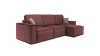 Bombus Руслан угловой диван еврокнижка (бордовый) фото