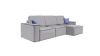 Bombus Руслан угловой диван еврокнижка (светло-серый) фото