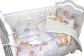 Комплект в кроватку L`Abeille Мишки под одеялом (4) (2)
