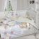 Комплект в кроватку L`Abeille Мишки под одеялом (4) (5)