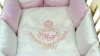 Комплект в кроватку L`Abeille Rich Family розовый (6) мни (3)