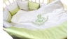 Комплект в кроватку L`Abeille Rich Family зелёный (6) мни (2)