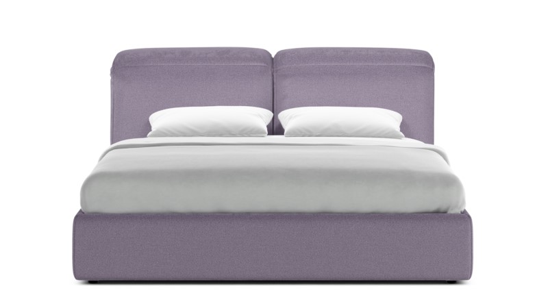 Кровать MOON 1107 фиолетовая (с ортопедическим основанием) (1)