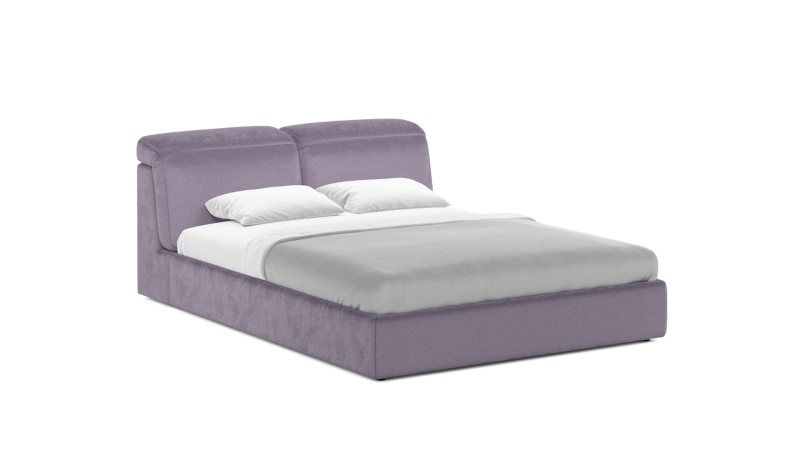 Кровать MOON 1107 фиолетовая (с ортопедическим основанием) (0)