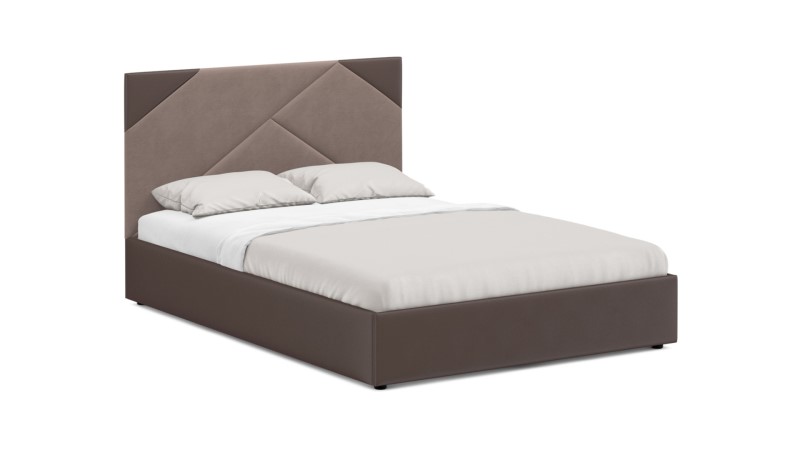 Кровать MOON FAMILY 1226 коричневая (подъемный механизм) (0)