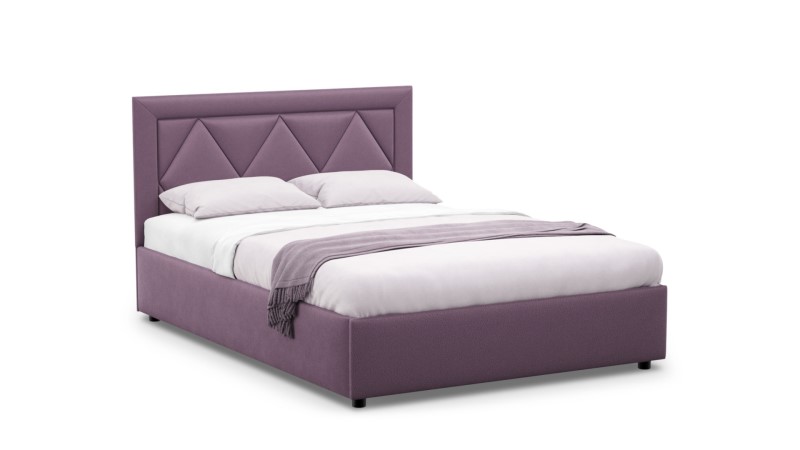 Кровать MOON FAMILY 1223 фиолетовая (подъемный механизм) (0)