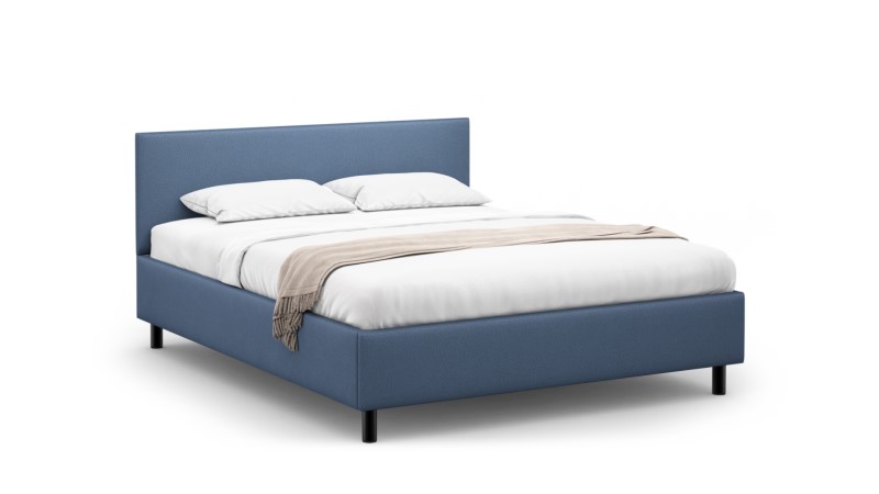 Кровать MOON FAMILY 1230 синяя (подъемный механизм) (0)