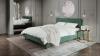 Кровать MOON FAMILY 1230 зеленая (с ортопедическим основанием) мни (1)