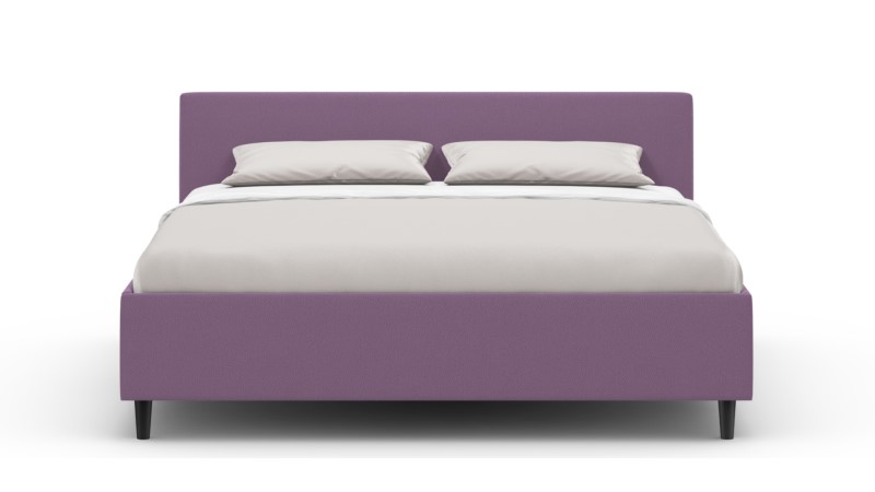 Кровать MOON FAMILY 1250 фиолетовая (с ортопедическим основанием) (1)