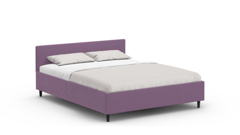 Кровать MOON FAMILY 1250 фиолетовая (с ортопедическим основанием) (0)
