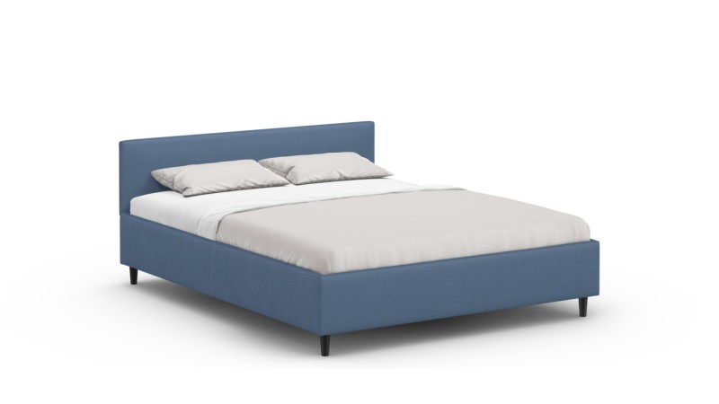 Кровать MOON FAMILY 1250 синяя (подъемный механизм) (0)
