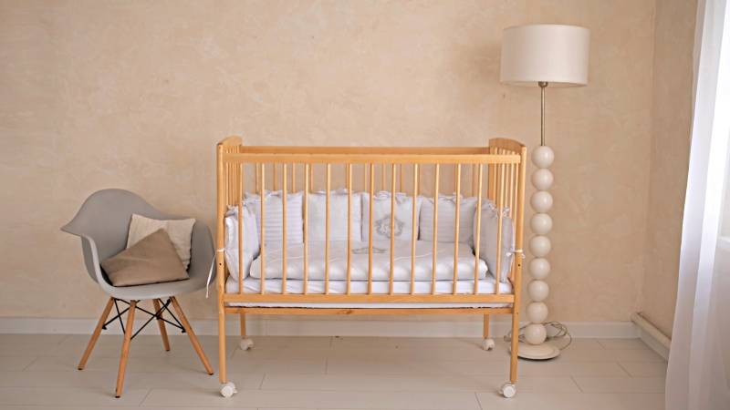 Кроватка для новорожденного Bombus Анюта (цв. натуральный) (1)