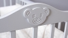 Кроватка для новорожденного Bombus Мишка (качалка; цв. белый) мни (2)