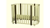 Кроватка для новорожденного Bombus Персона (маятник; цв. слон.кость/венге)  (3)