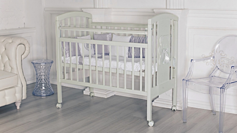 Кроватка для новорожденного Bombus Принц (цв. серый) (0)