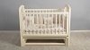 Кроватка для новорожденного Bombus Принц (маятник; цв. слон.кость)  мни (0)