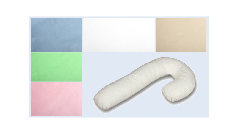 Наволочка на подушку для беременных Сатиновая формы J (0)