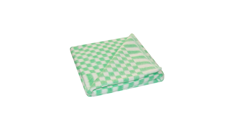 Одеяло Мелкая Клетка (Зелёное) (0)
